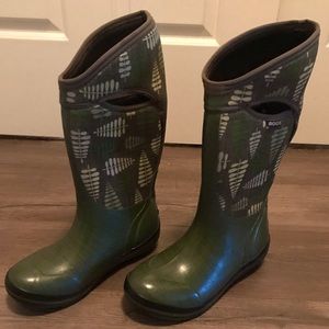 Bogs Plimsol Tall Fern Green Waterproof Boot